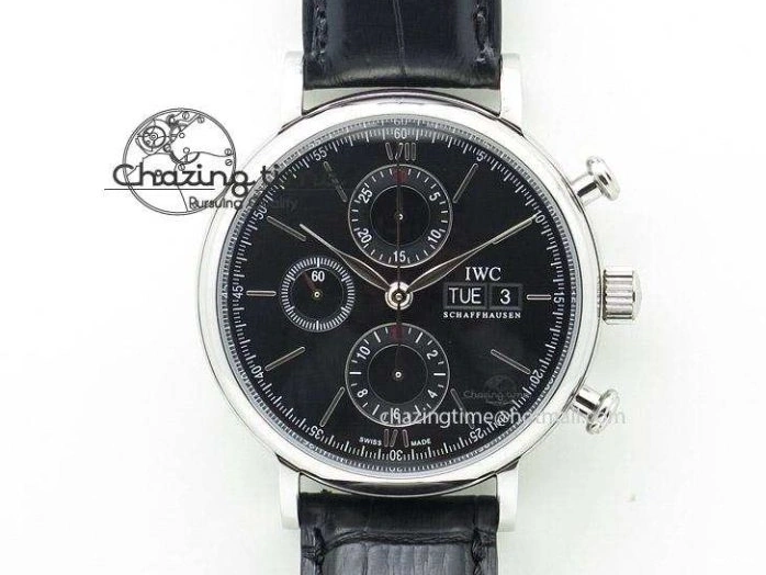 MIROTIME 0120 Practical Calatrava 5524 Pilot Travel Time SS GRF Blue Dial on Black Leather Strap A324 V 7107